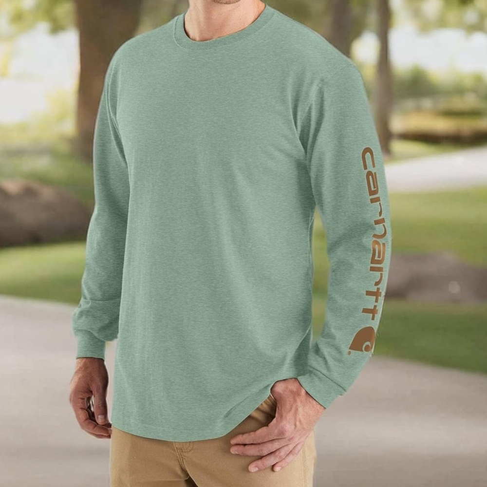 Carhartt Men's Loose Fit Heavyweight Long-Sleeve T-Shirt size 3xl new